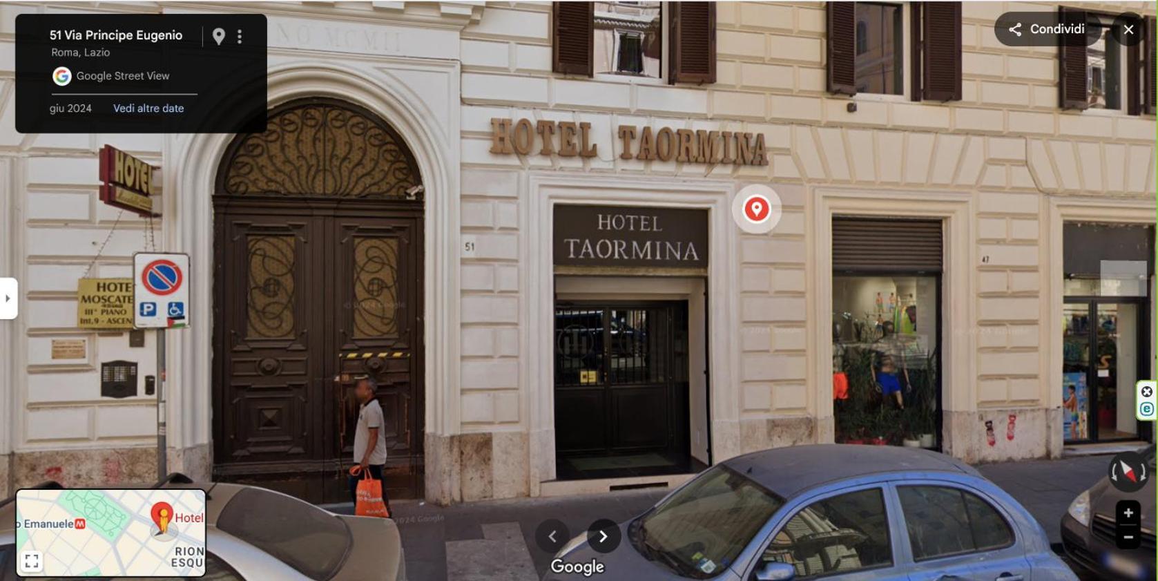 Hotel Taormina, Rome